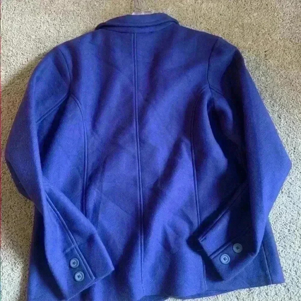 Vintage Dialogue Violet Color Button Down jacket Size Large - Picture 3 of 3